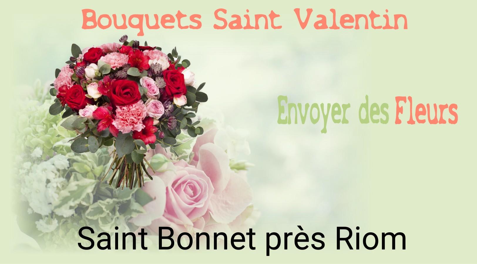 Roses de Saint-Valentin livrées à Saint-Bonnet-près-Riom